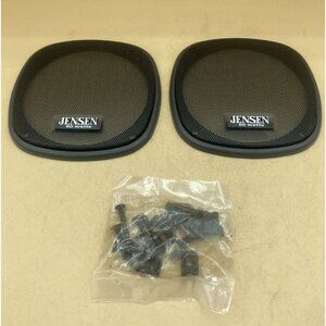 Vintage 90s Jensen 4 Inch Speaker Grill Covers & Hardware